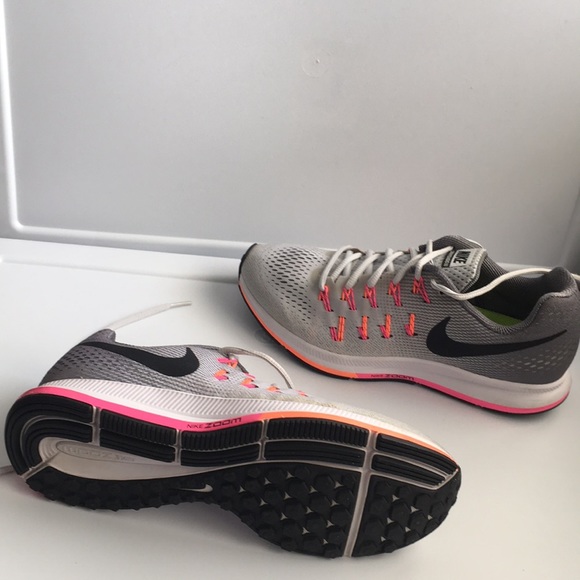 Nike Zoom Pegasus 33 knitted athletic sneakers - Picture 3 of 8